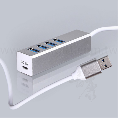 太空四孔USB3.0集線器