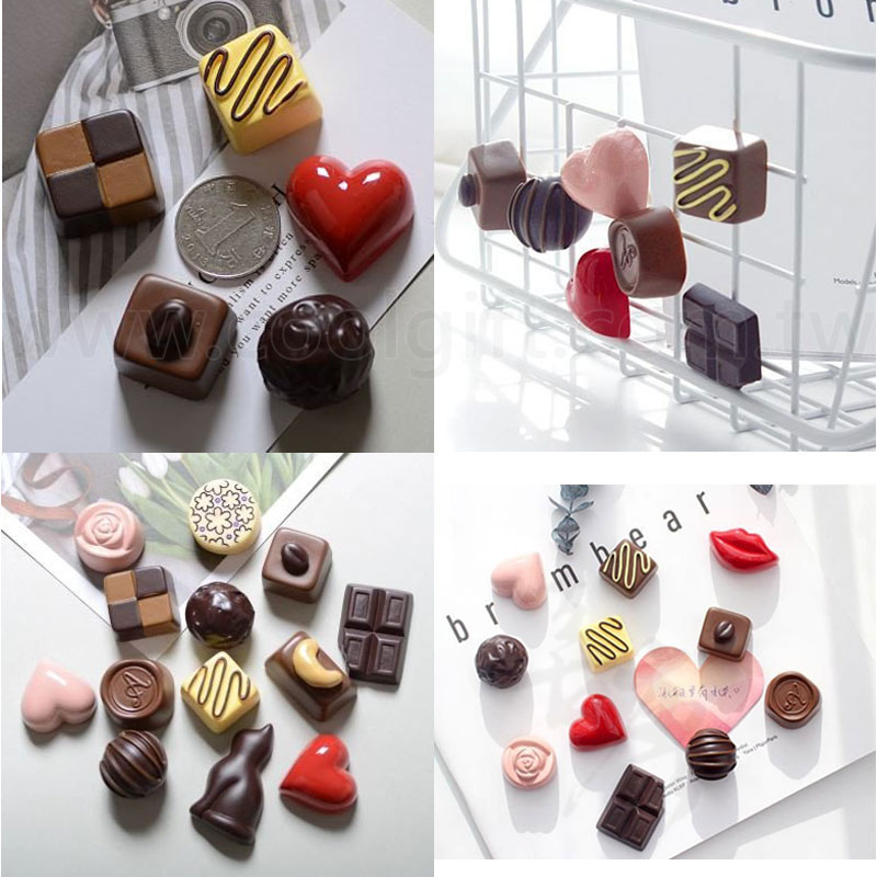 巧克力造型磁鐵貼