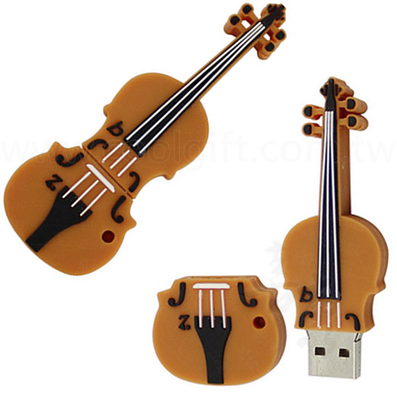 小提琴造型隨身碟