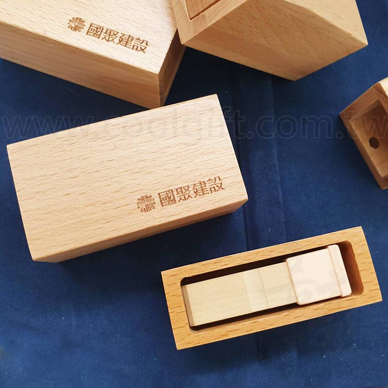 客製化木質印章抽盒