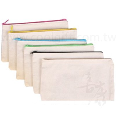 10安素雅帆布筆袋