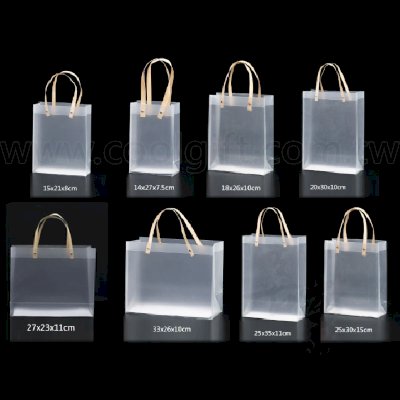 PP磨砂提袋多種尺寸可供挑選