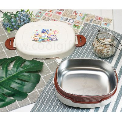 柴語錄 雙色扣式餐盒