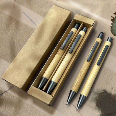 天然竹製筆二入組