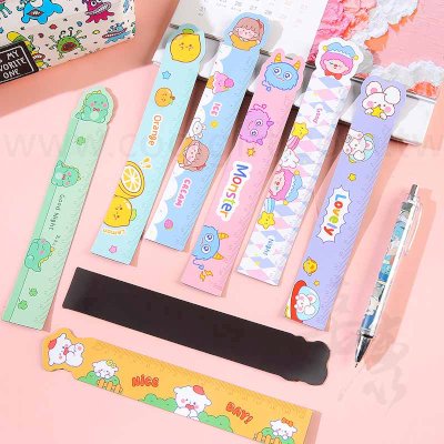 軟性15cm卡通磁鐵尺