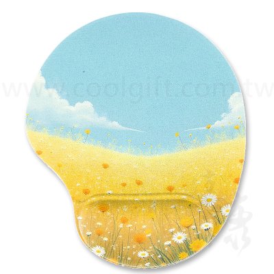 彩色布面護腕滑鼠墊