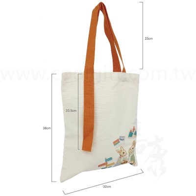 安妮兔帆布飄帶手提袋