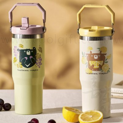 FUx麻吉愛水果手提隨行杯