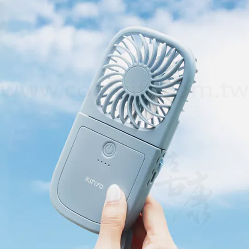 KINYO魔方吐司充電風扇