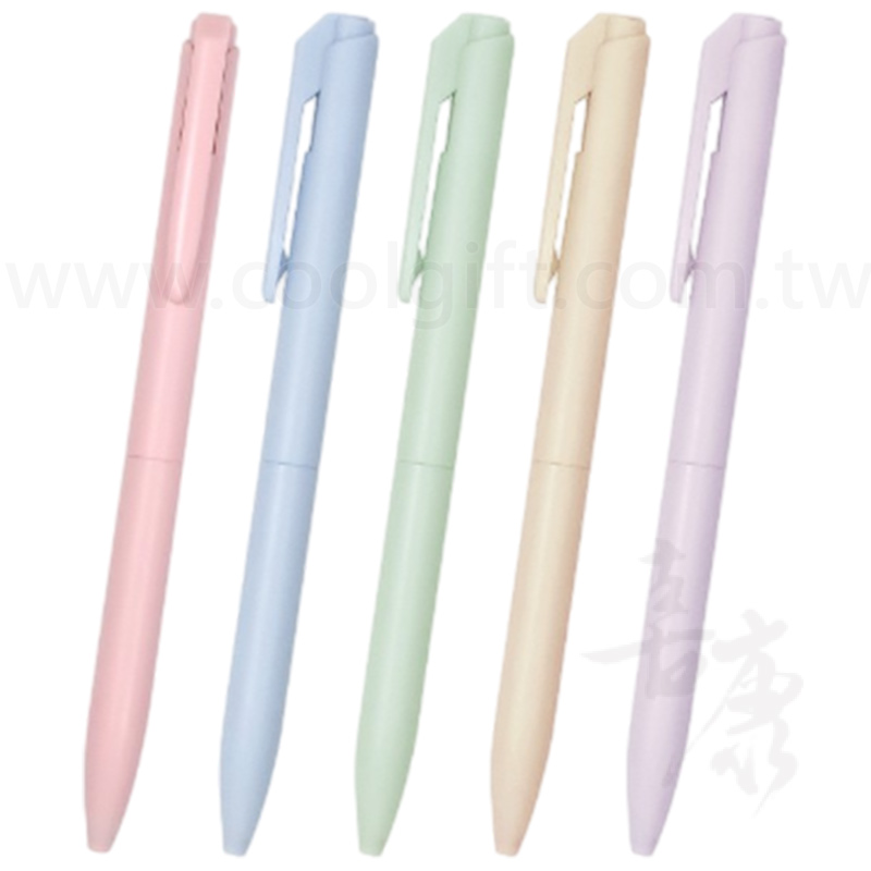 清新按壓中油筆