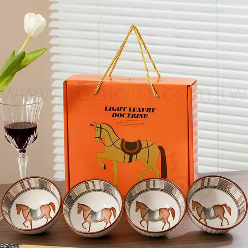 2026馬年陶瓷碗禮盒組