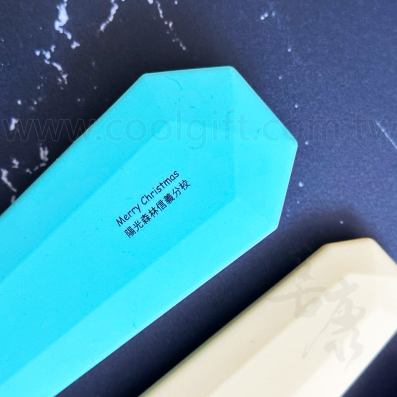 客製鑽石矽膠套餐具3件組