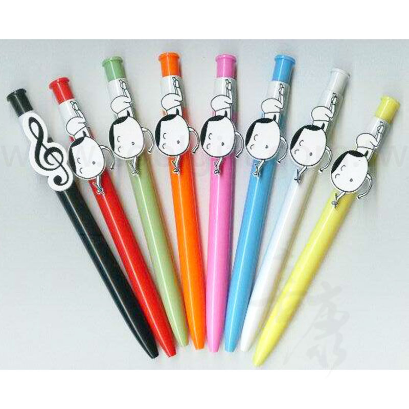 客製Q版造型筆夾原子筆