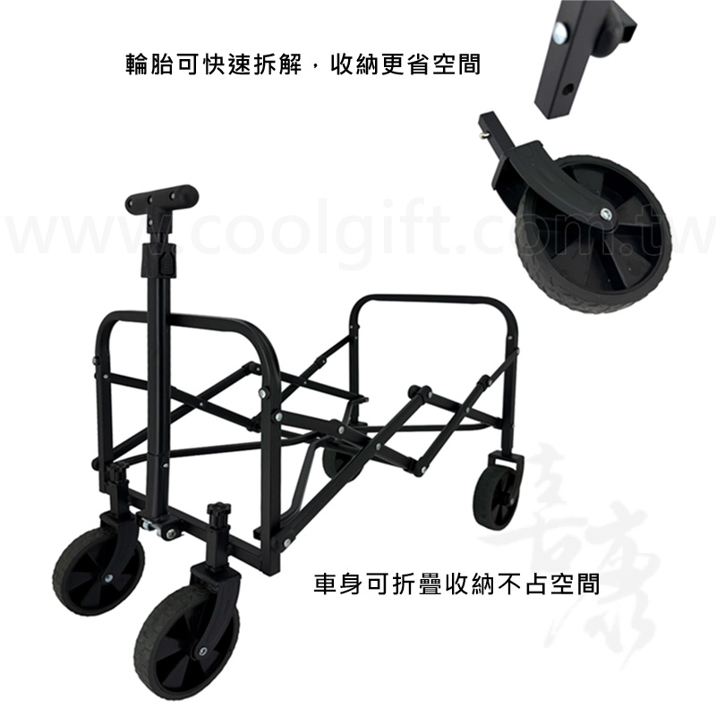 英國熊越野可拆摺疊大推車