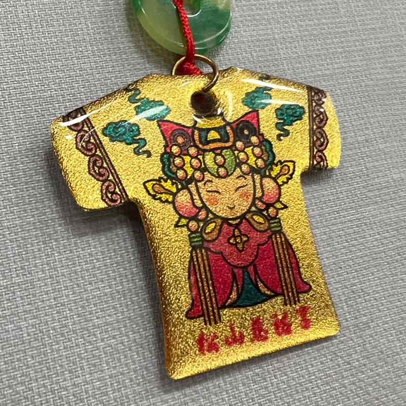 客製金箔波麗鑰匙圈