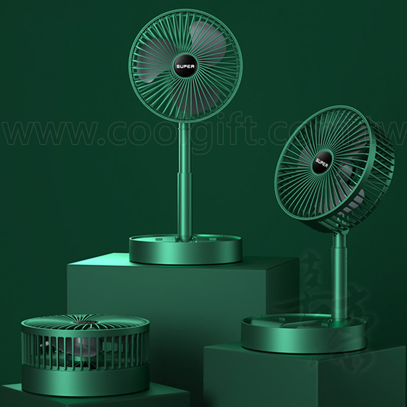 USB立式摺疊馬卡龍風扇