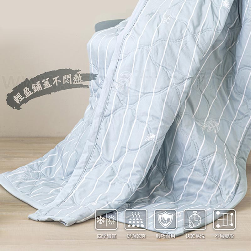 妙管家日式奈米植紋涼被