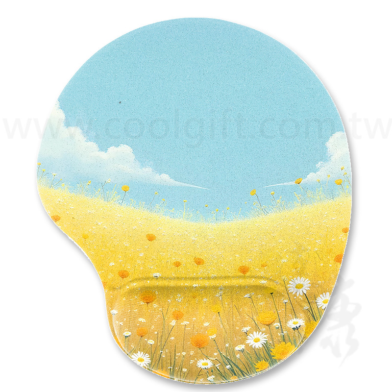 彩色布面護腕滑鼠墊