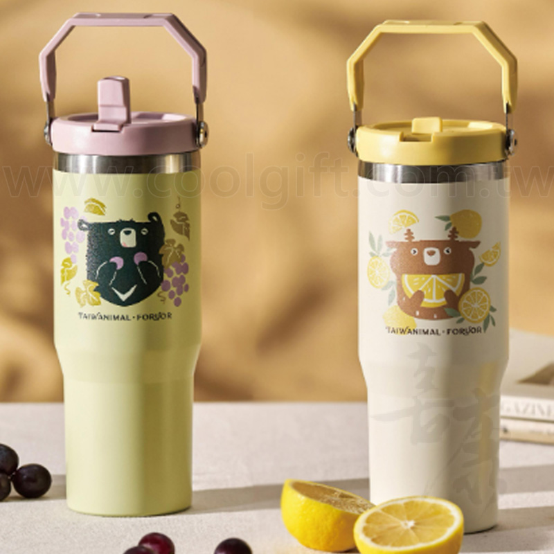 FUx麻吉愛水果手提隨行杯