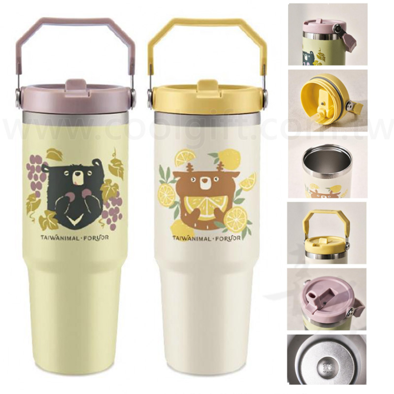 FUx麻吉愛水果手提隨行杯