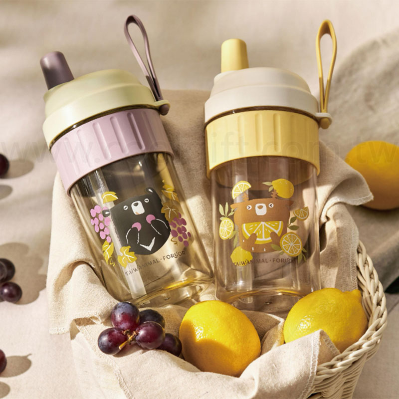 FUx麻吉愛水果搖搖吸管杯